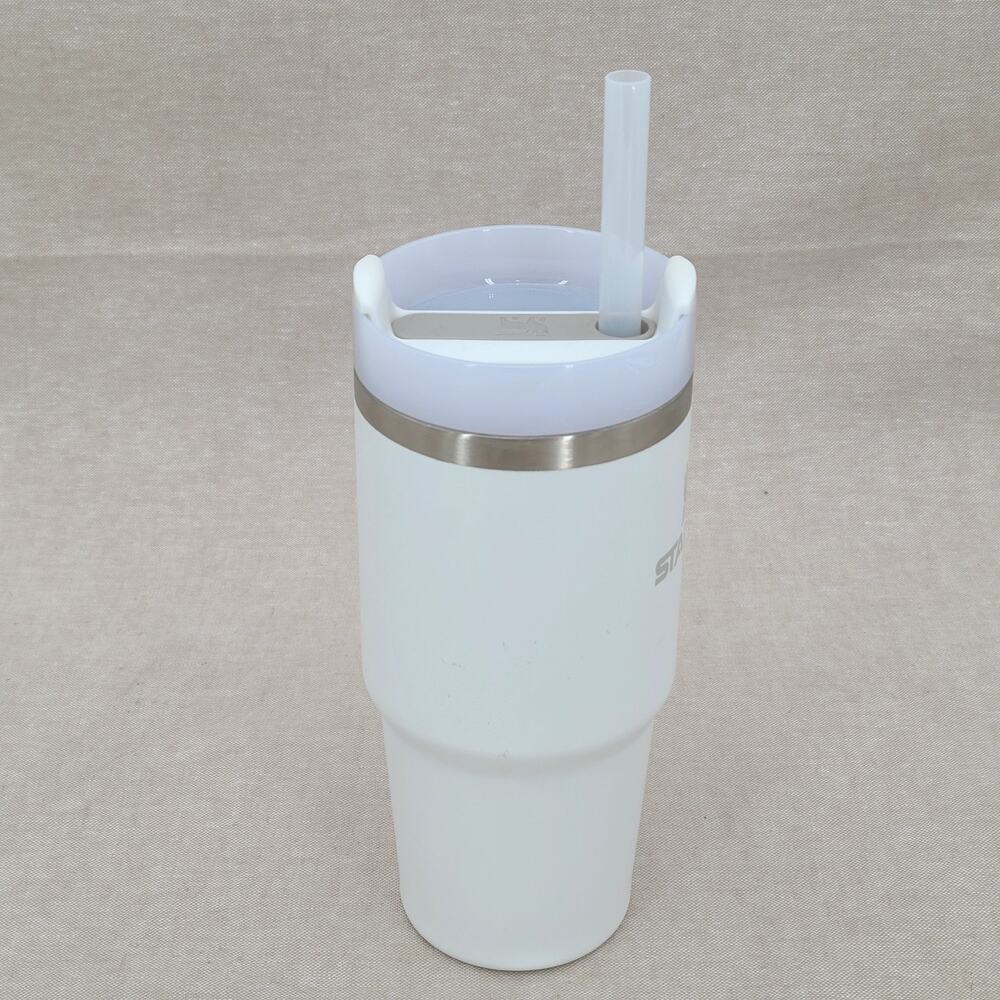 Stanley 14 oz Stainless Steel H2.0 Flowstate Quencher Tumbler White - Picture 4 of 7